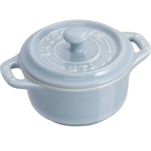 Staub Ceramic Mini Cocotte- Light Blue